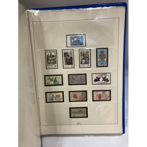 454 - A BINDER OF GERMAN STAMPS