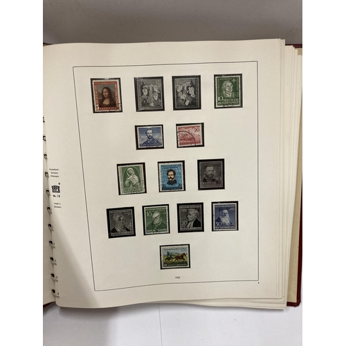 455 - AN ALBUM OF WEST GERMAN 1951 - 1971 STAMPS