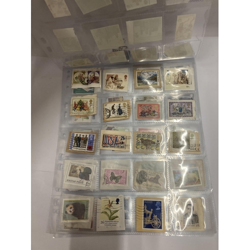 464 - TWO HUNDRED STAMPS MAINLY BRITISH AND TEN FIRST DAY COVERS