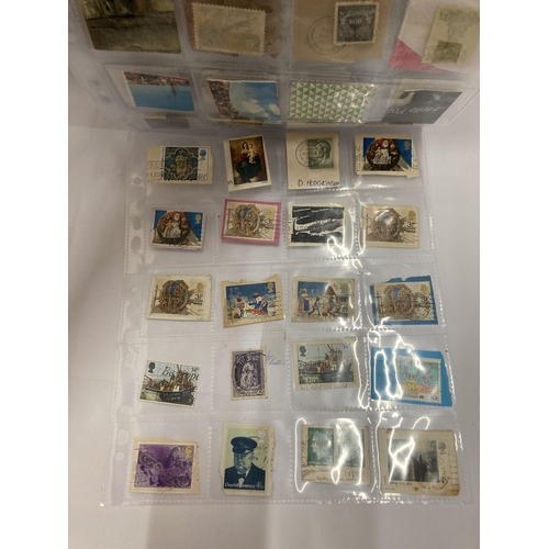 464 - TWO HUNDRED STAMPS MAINLY BRITISH AND TEN FIRST DAY COVERS