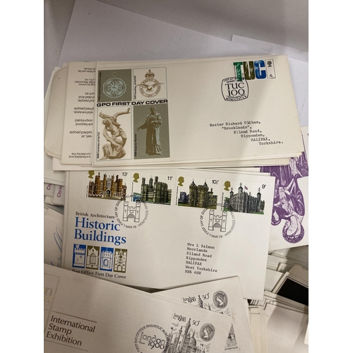 478 - A LARGE QUANTITY OF FIRST DAY COVERS