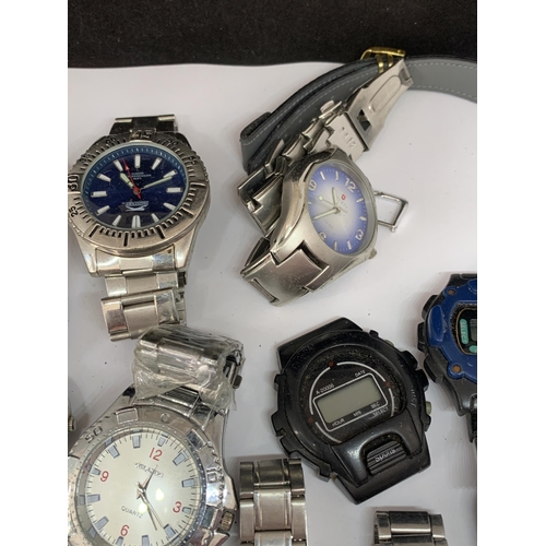 539 - A LARGE QUANTITY OF WRIST WATCHES