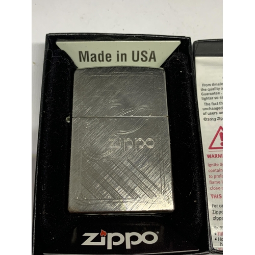 78 - A ZIPPO 80TH ANNIVERSARY LIGHTER IN ORIGINAL PRESENTATION BOX