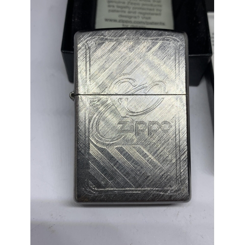 78 - A ZIPPO 80TH ANNIVERSARY LIGHTER IN ORIGINAL PRESENTATION BOX