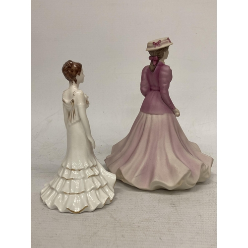 756 - TWO COALPORT FIGURINES 