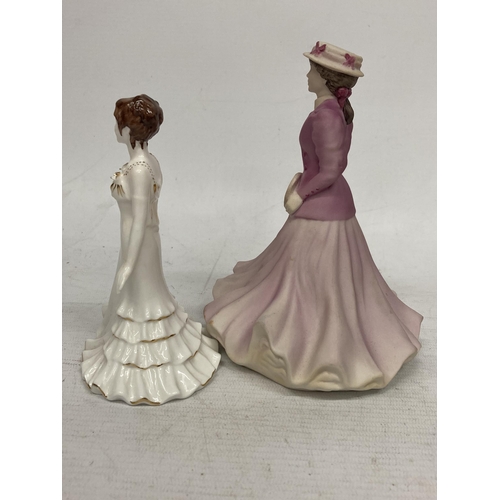 756 - TWO COALPORT FIGURINES 