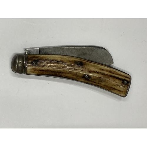 91 - A VINTAGE SAYNOR OF SHEFFIELD PRUNING KNIFE