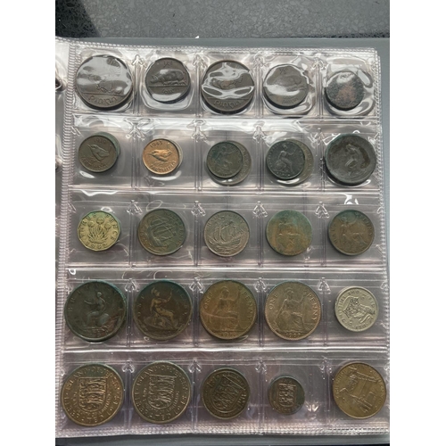 401A - A QUANTITY OF UK AND FOREIGN COINS