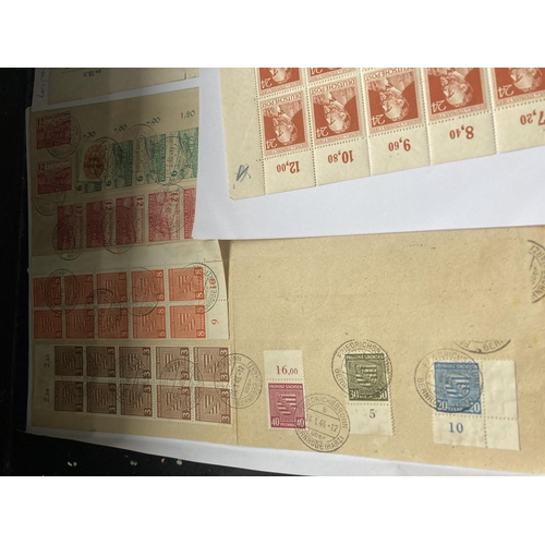 441A - A QUANTITY OF VARIOUS GERMAN STAMPS