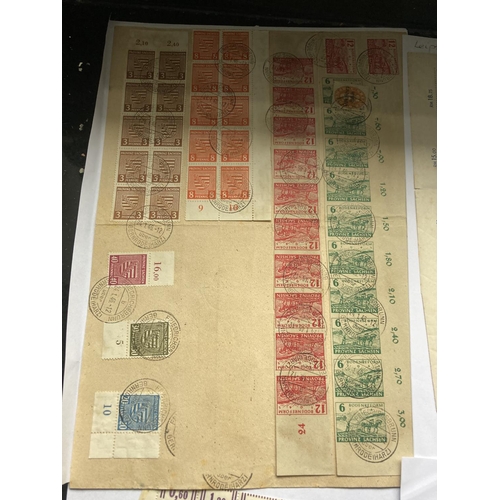 441A - A QUANTITY OF VARIOUS GERMAN STAMPS