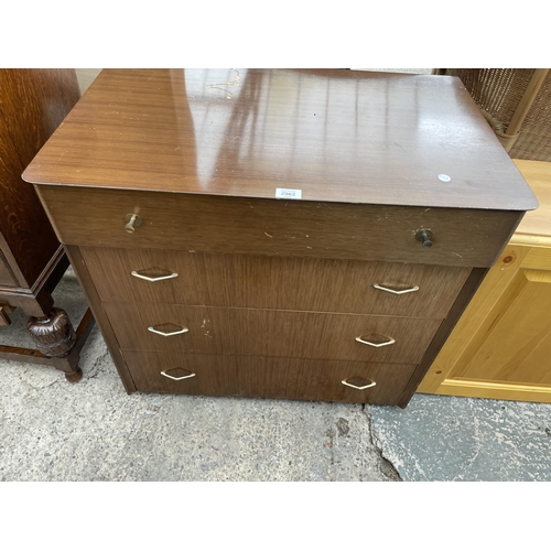 2962 - A MID 20TH CENTURY LIMELIGHT FURNITURE CHEST OF DRAWERS, 31