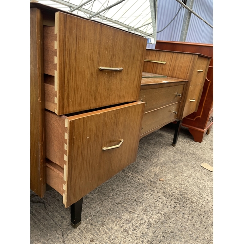 2976 - A MID 20TH CENTURY LIMELIGHT DRESSING TABLE, 53