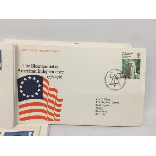 426A - A QUANTITY OF FIRST DAY COVERS