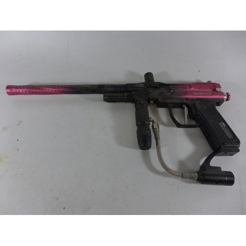 368 - A SPYDER PILOT ACS PAINT BALL GUN, 31CM BARREL, LENGTH 52CM