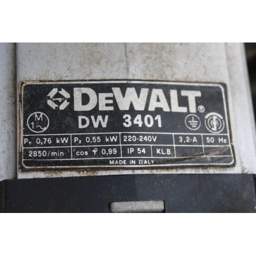 12 - DEWALT DW3401 BANDSAW  NO  VAT