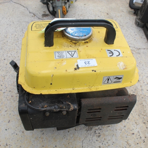 23 - POWERCRAFT 720  SUITCASE GENERATOR  + VAT