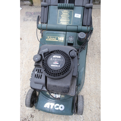 375 - ATCO ADMIRAL MOWER  + VAT