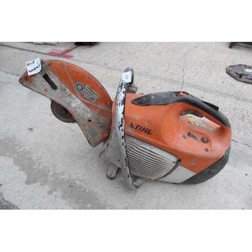 416 - STIHL STONE  SAW  NO VAT