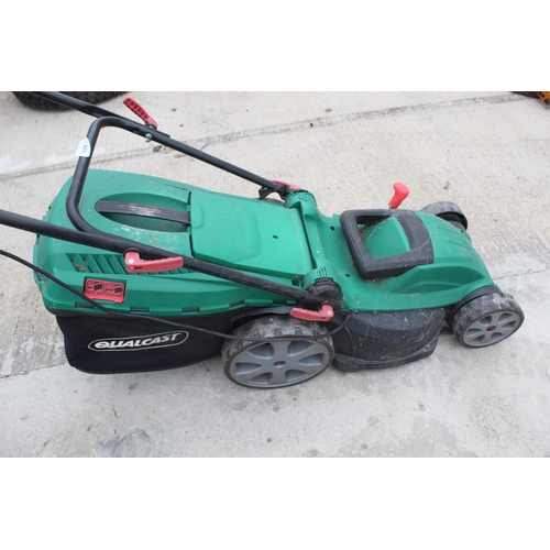 428 - QUALCAST ELECTRIC MOWER  + VAT