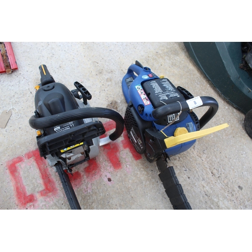 8 - 2 PETROL CHAINSAWS EINHELL ROYAL & TITAN TTL632CHN + VAT