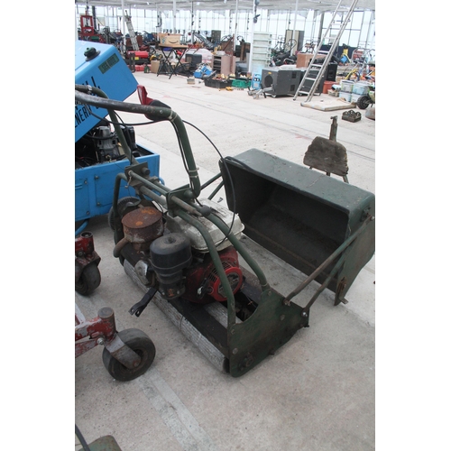 109 - LAWNMOWER WITH A HONDA ENGINE  NO VAT