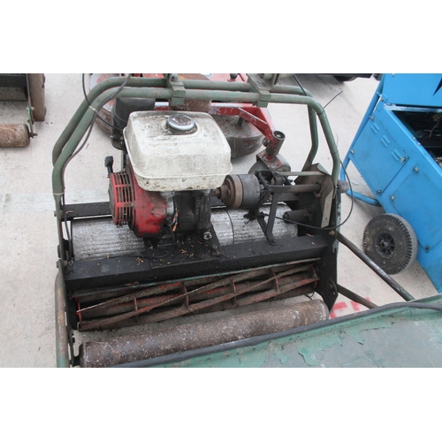 109 - LAWNMOWER WITH A HONDA ENGINE  NO VAT