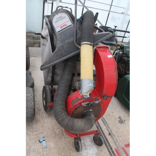 124 - MTD JET STAR VACUUM  NO VAT