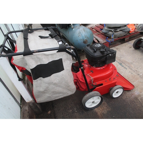 134 - MOUNTFIELD BRIGGS HEAVY DUTY GARDEN VAC (HAS BEEN SERVICED)  NO VAT