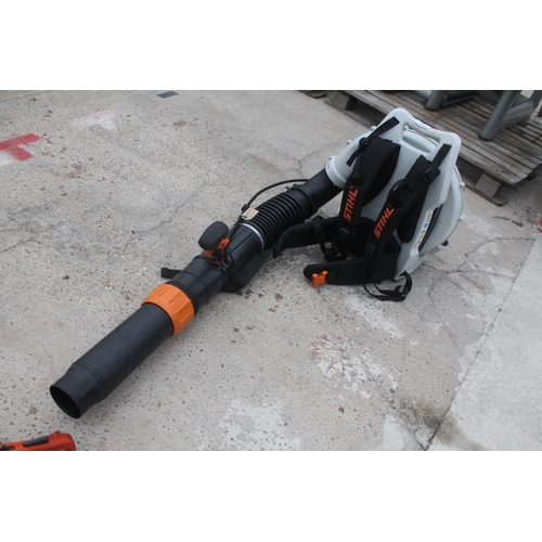 145 - STIHL BACK PACK BLOWER BR700  + VAT