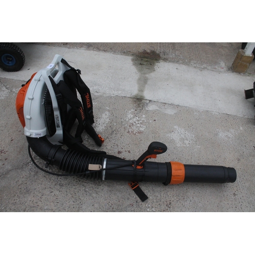 145 - STIHL BACK PACK BLOWER BR700  + VAT