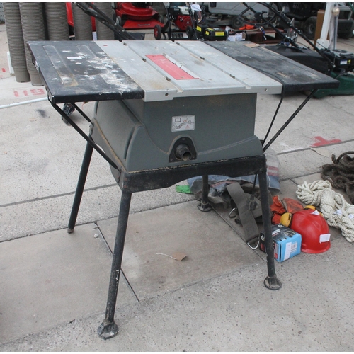 1556 - ERBAUER TABLE SAW (+VAT)