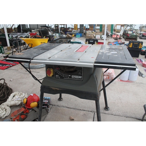 1556 - ERBAUER TABLE SAW (+VAT)