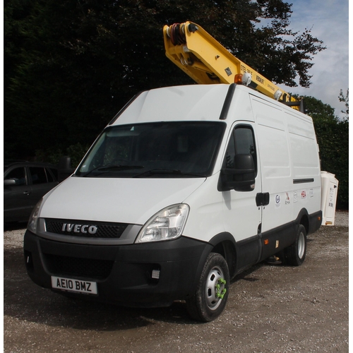 190 - IVECO DAILY AE10BMZ 106423 MILES FIRST REG 18/03/10 NO MOT THE VENDOR STATES ALL IN GOOD WORKING ORD... 