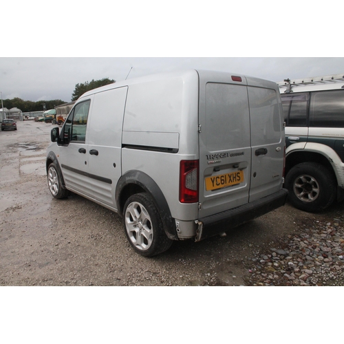 192 - FORD TRANSIT CONNECT YC61XHS 5 DOOR DIESEL MANUAL MOT DECEMBER 23 NEW EXHAUST & TYRES NO VAT WHILST ... 