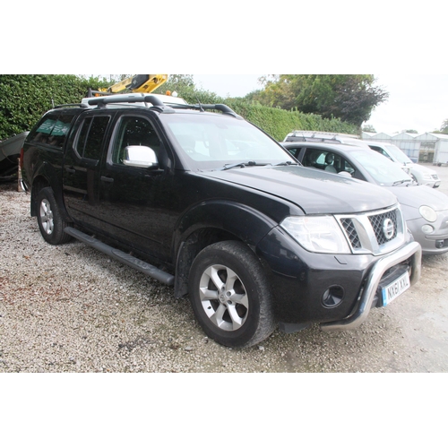 195 - NISSAN NAVARA TEKNA D/C DCI188 A PICK UP NX61XXL FIRST REG 02/09/11 MOT 10/07/24 NO VAT PLEASE NOTE ... 