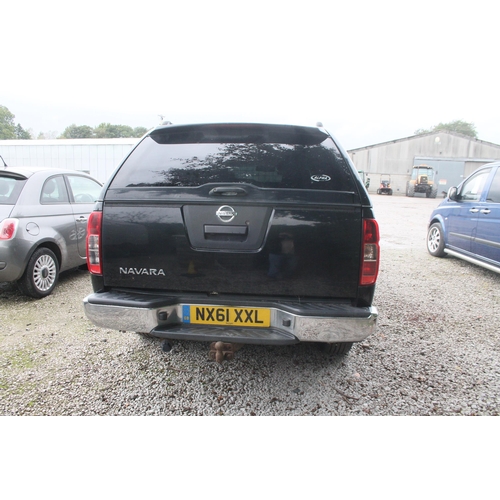 195 - NISSAN NAVARA TEKNA D/C DCI188 A PICK UP NX61XXL FIRST REG 02/09/11 MOT 10/07/24 NO VAT PLEASE NOTE ... 