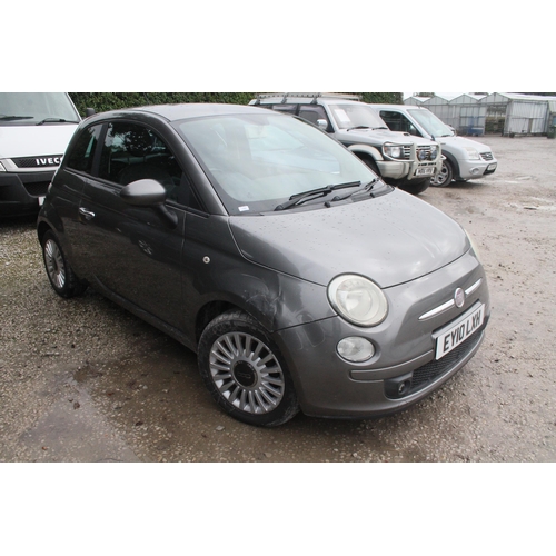 198 - FIAT 500 SPORT MULTISET 3 DOOR DIESEL MANUAL EY10LXH MOT 12/09/24 FIRST REG 01/03/10 82596 ENGINE 12... 