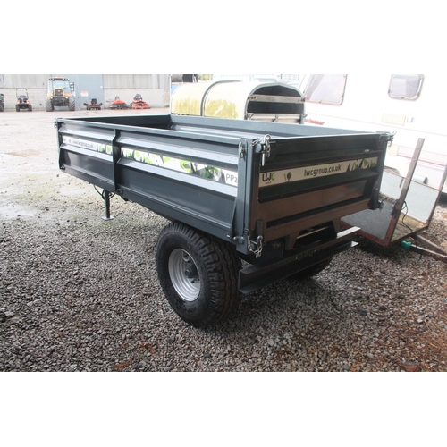 207 - LWC 2 TONNE TRAILER NEW BUT SHOP SOILED + VAT