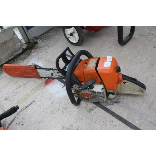 76 - STIHL M5440 CHAINSAW (WORKING) THE NEXT 10 LOTS ARE FROM A RETIEMENT DISPERSAL  + VAT