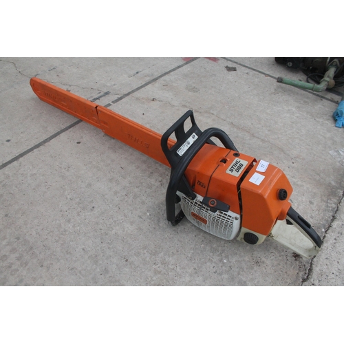 77 - STIHL O88 CHAINSAW (WORKING)  FROM A RETIREMENT DISPERSAL + VAT