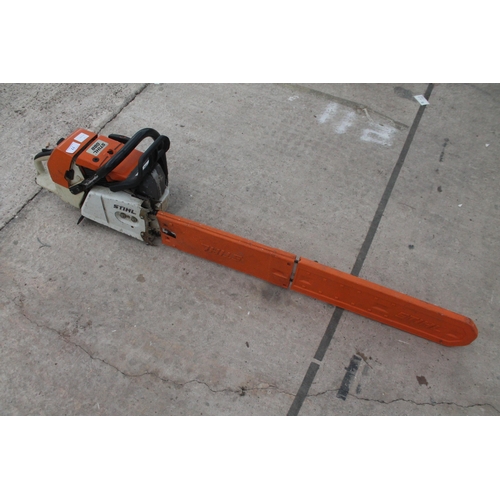 77 - STIHL O88 CHAINSAW (WORKING)  FROM A RETIREMENT DISPERSAL + VAT