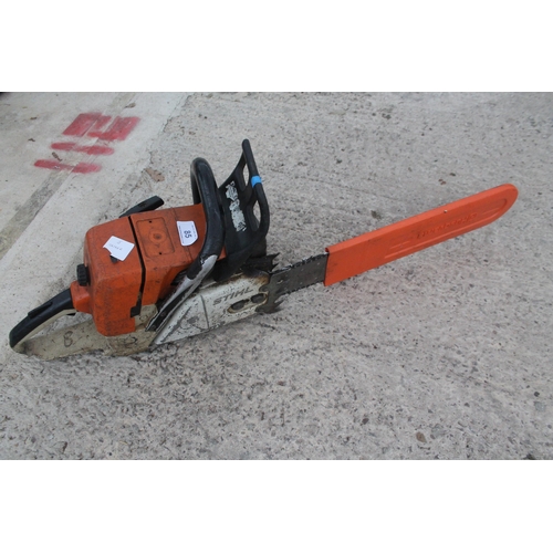 85 - STIHL CHAINSAW NO MODEL NUMBER(WORKING)FROM A RETIREMENT DISPERSAL  + VAT