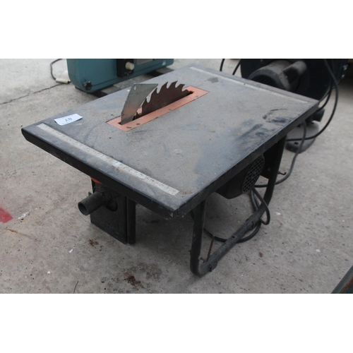 87 - CHALLENGE MT55795 TABLE SAW  NO VAT