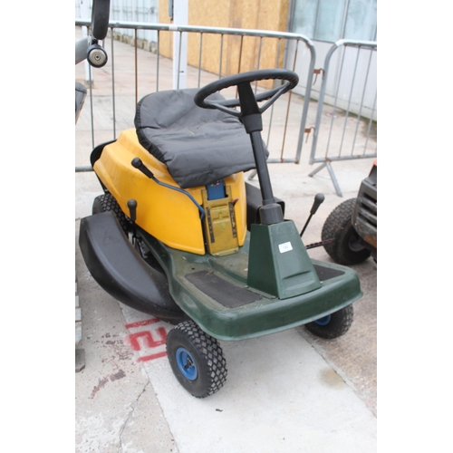 142 - McCULLOCH RIDE ON MOWER (RUNNER)  NO VAT