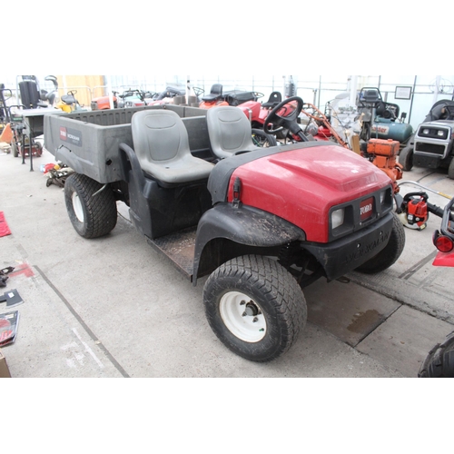 161 - TORO WORKMAN BUGGY + VAT