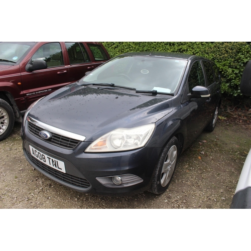 186 - FORD FOCUS 1.6 ESTATE STYLE AG08TNL 85000 MILES 5 DOOR NO VAT WHILST ALL DESCRIPTIONS ARE GIVEN IN G... 