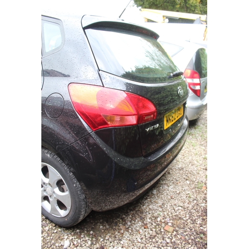 188 - KIA VENGA 1.4 PETROL MK62DXO FIRST REG 2012 5 DOOR 1 OWNER 8 SERVICE STAMPS MOT  NO VAT WHILST ALL D... 