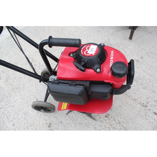 329 - HONDA FG201 EASY START TILLER  + VAT