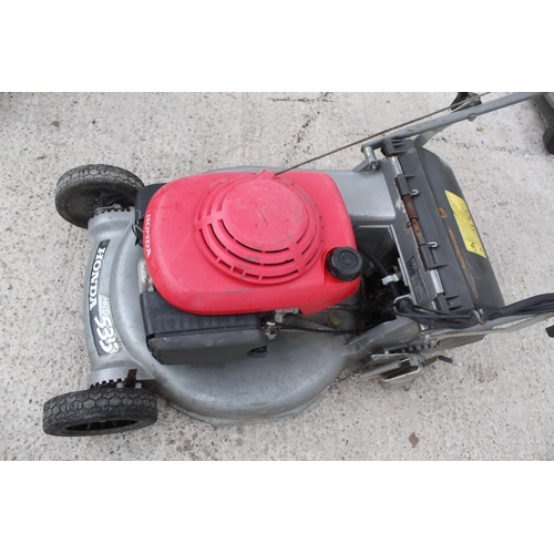 332 - HONDA HRD 535 MOWER  + VAT