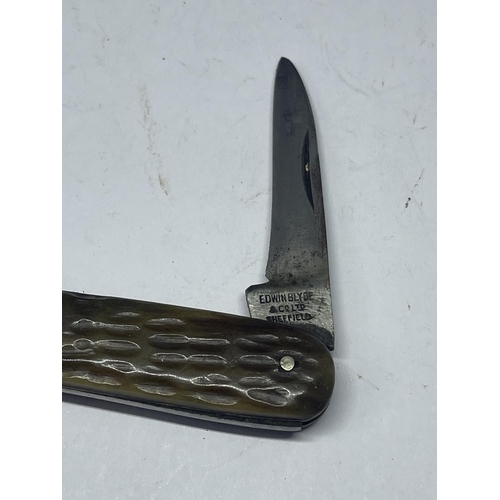 47A - AN EDWIN BLYDE & CO LTD SHEFFIELD POCKET KNIFE